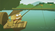 《钓鱼》卡通公益广告片